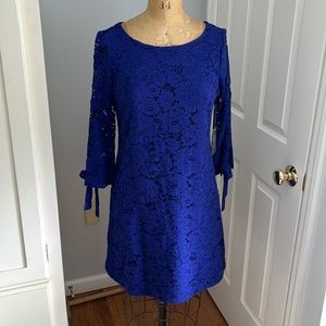 Vince Camuto Blue Lace Dress